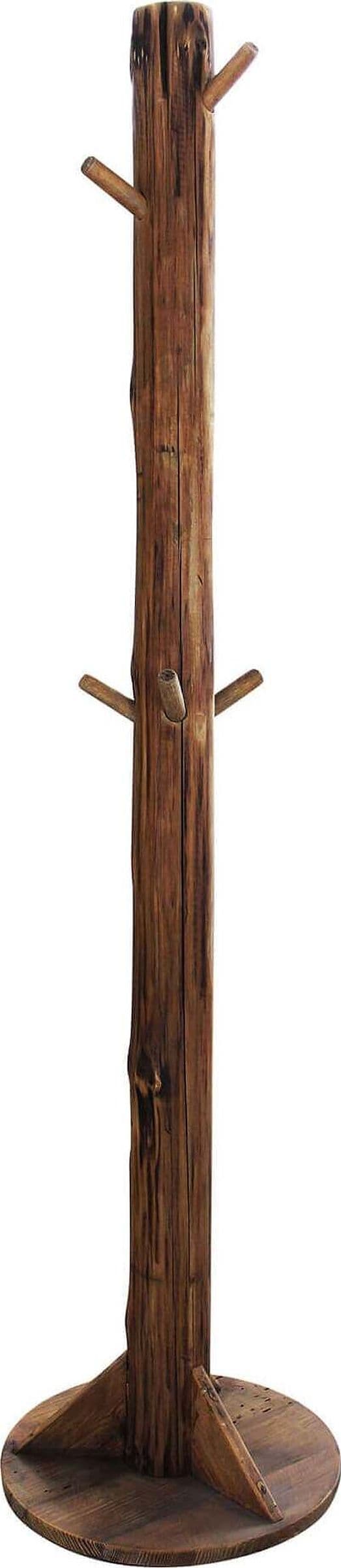 PINUS---appendiabiti-in-pino-riciclato-Marrone-Milani-Home