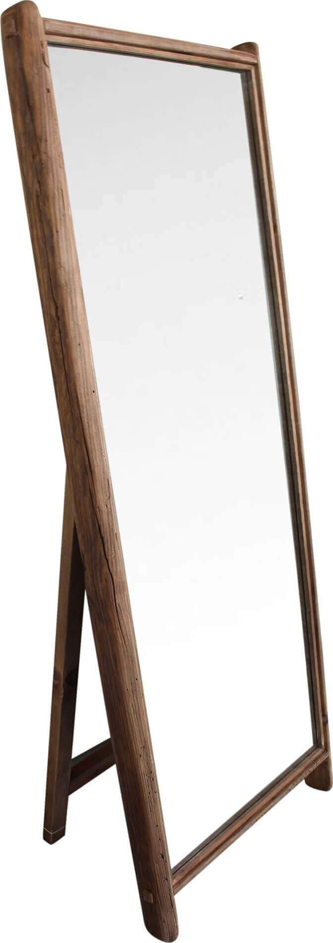 PINUS---specchio-con-cornice-in-pino-riciclato-Marrone-Milani-Home