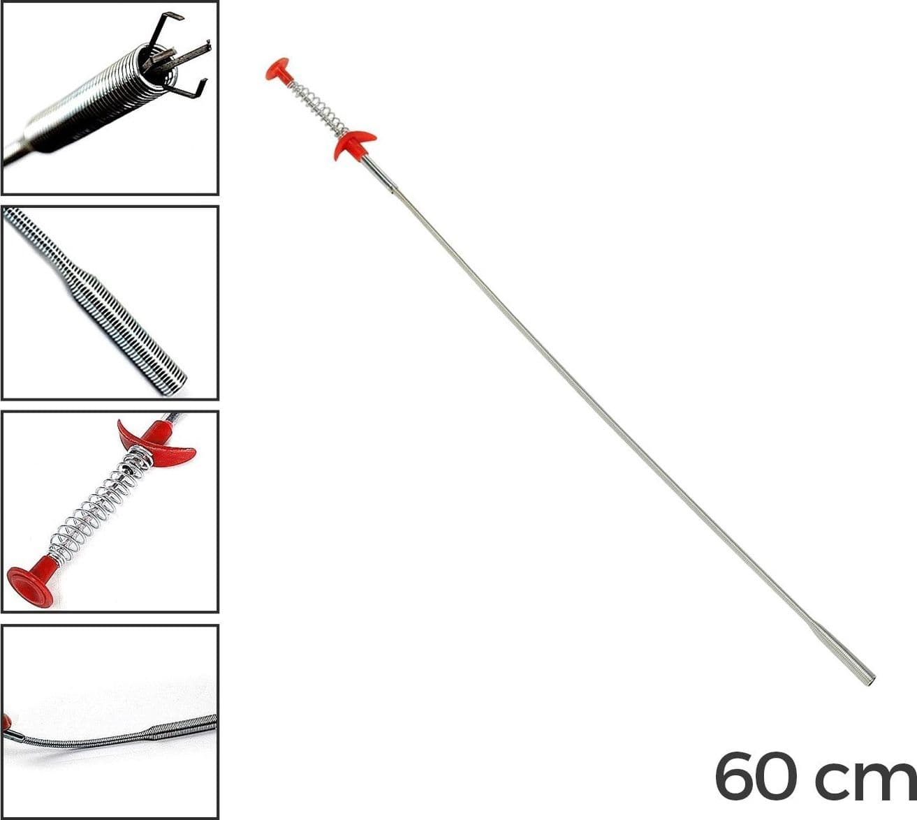 Pinza-A-4-Denti-Prendi-Tutto-A-Molla-In-Acciaio-Flessibile-60cm-Prenditutto