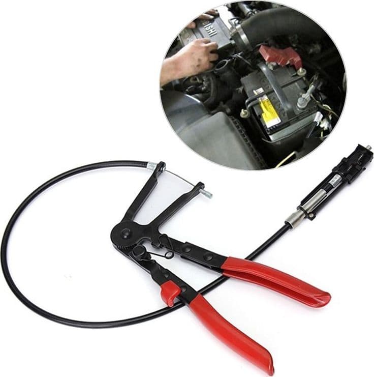 Pinza-Per-Fascette-Manicotti-Auto-Moto-Con-Cavo-Flex-Bowden-Stringitubo