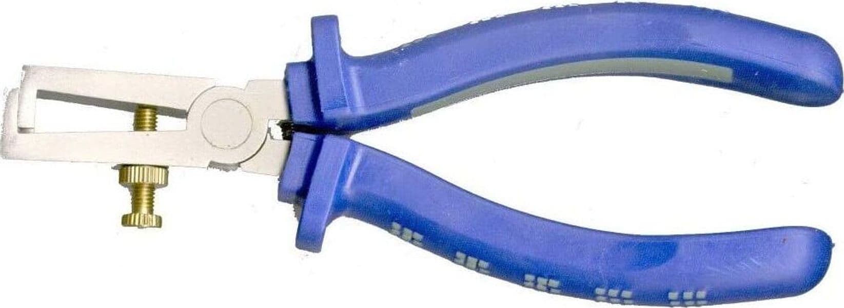 PINZA-SPELLAFILI-REGOLABILE-160MM---IMPUGNATURA-BIMATERIALE-COLORE-BLU/GRIGIO