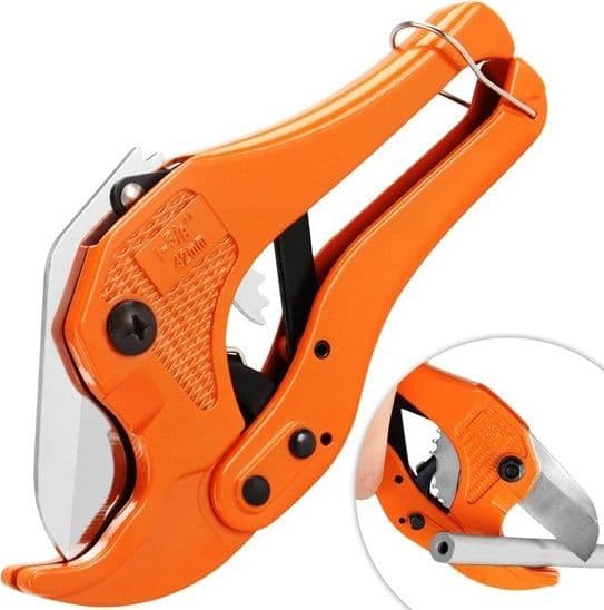 PINZA TAGLIATUBI A CRICCHETTO PER TUBI IN PVC 42 mm PER PROFESSIONISTI IDRAULICO Fai da te/Utensili elettrici e a mano/Utensili a mano/Chiavi e chiavi inglesi/Chiavi per tubi Trade Shop italia - Napoli, Commerciovirtuoso.it