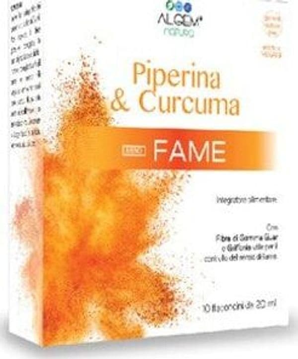 Piperina-&-Curcuma-Fame-integratore-alimentare-10-fiale-Algem-Natura