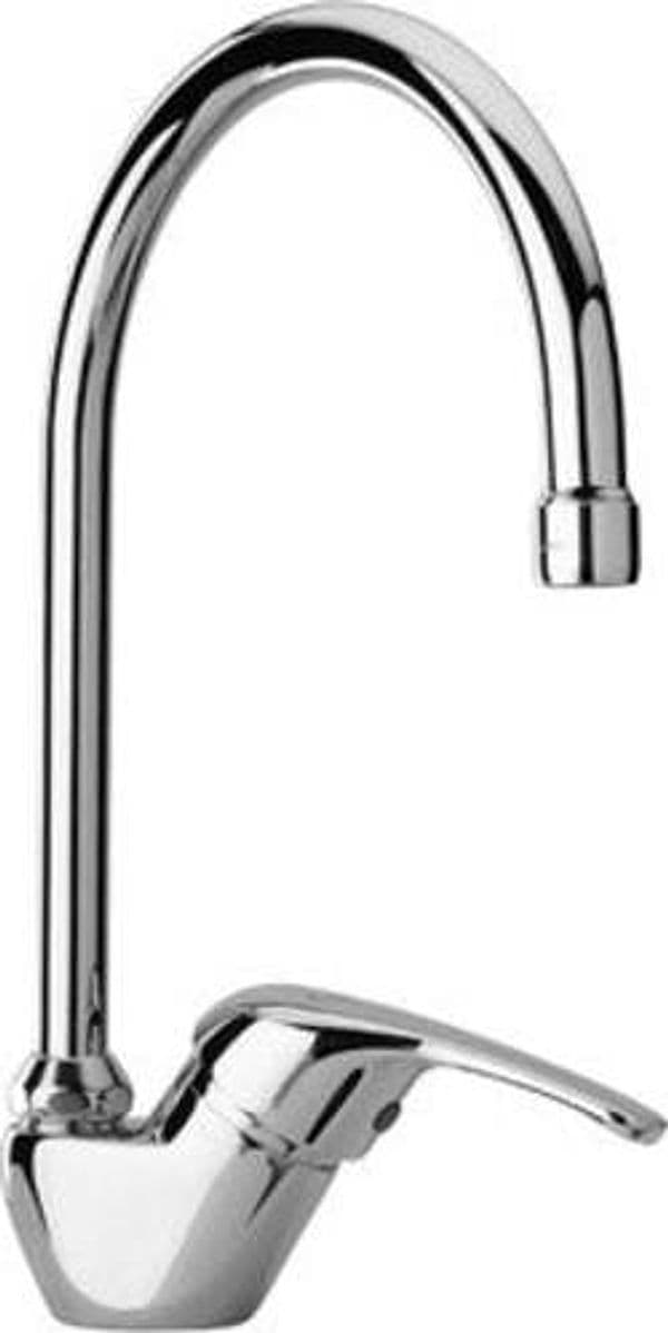 Piralla Miscelatore Monoforo Girevole per Lavello Zoe Rubinetto in Ottone Cromato per Lavello Completo Di Flessibili E Guarnizioni Fai da te/Attrezzature per cucine e bagni/Impianti per la cucina/Rubinetti da cucina/Rubinetti per lavelli da cucina Ferus - Montoro, Commerciovirtuoso.it