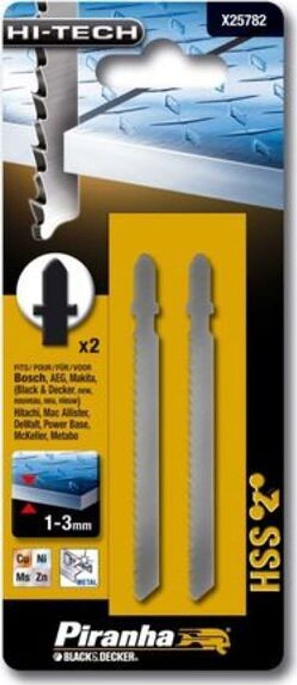 PIRANHA-BLACK&-DECKER-2-LAME-PER-METALLO-TAGLIO-FINE-X25782