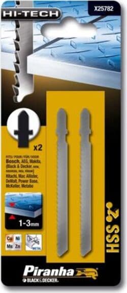 PIRANHA-BLACK&-DECKER-2-LAME-PER-METALLO-TAGLIO-FINE-X25782