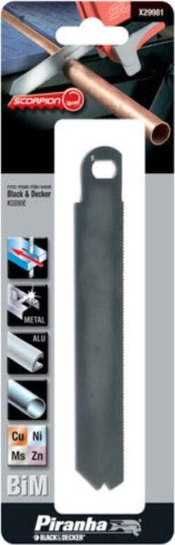 PIRANHA-BLACK&DECKER-LAMA-PER-FERRO-SCORPION-X29981