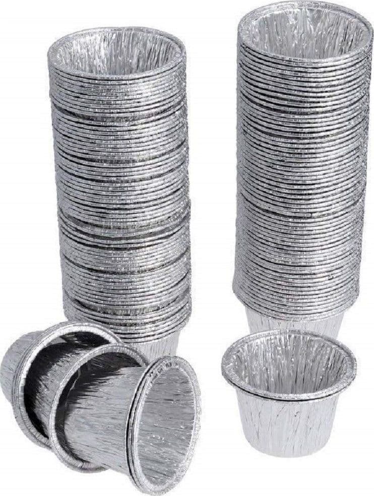 Pirottini-Stampi-Alluminio-20pz-Vaschette-Monouso-Per-Muffin-Budino-Dolci-Tortino