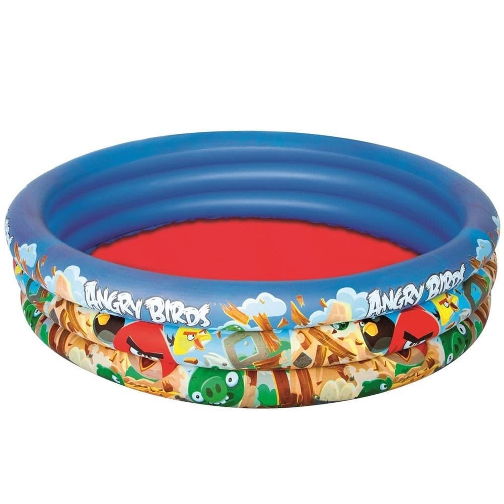 PISCINA 3 ANELLI ANGRY BIRDS 152 X 30 CM MARE PISCINA GONFIABILE 282 LITRI Giochi e giocattoli/Sport e giochi all'aperto/Giochi aquatici e piscine per bambini/Piscinette per bambini Trade Shop italia - Napoli, Commerciovirtuoso.it