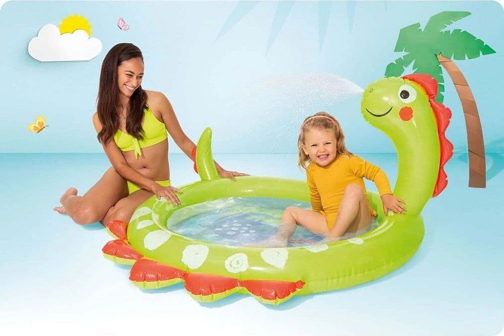 Piscina Baby Gonfiabile Per Bambini Dinosauro 119 X 109 X 66cm 68lt Estate 58437 Giochi e giocattoli/Sport e giochi all'aperto/Giochi aquatici e piscine per bambini/Canotti e gonfiabili galleggianti Trade Shop italia - Napoli, Commerciovirtuoso.it