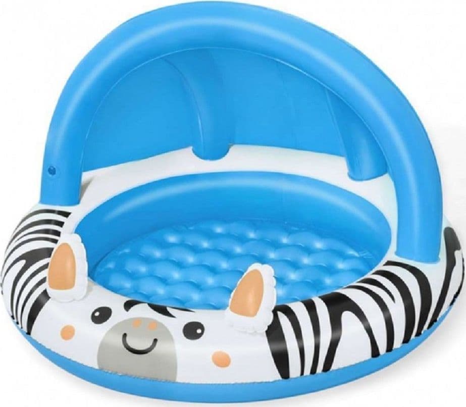Piscina Con Fondo Gonfiabile Safari Con Protezione Raggi Uv 97x66cm Bambini 52559 Giochi e giocattoli/Sport e giochi all'aperto/Giochi aquatici e piscine per bambini/Canotti e gonfiabili galleggianti Trade Shop italia - Napoli, Commerciovirtuoso.it