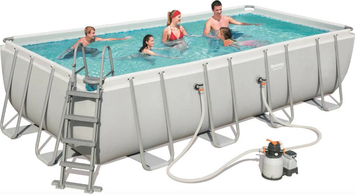 PISCINA C/TELAIO COMPLETA 549X274X122H 56466 Giardino e giardinaggio/Piscine vasche idromassaggio e accessori/Piscine/Piscine fuoriterra Ferus - Montoro, Commerciovirtuoso.it