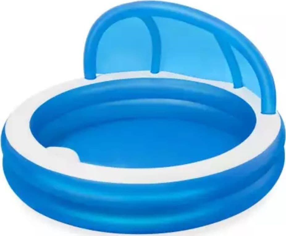 Piscina Familiare 241x241x140 Cm Gonfiabile Rotonda Con Tettuccio Seduta 54337 Giochi e giocattoli/Sport e giochi all'aperto/Giochi aquatici e piscine per bambini/Canotti e gonfiabili galleggianti Trade Shop italia - Napoli, Commerciovirtuoso.it