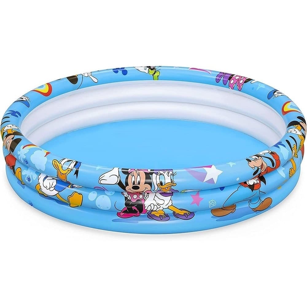 Piscina Gonfiabile 3 Anelli 122 X 25 Cm Topolino Mickey Mouse Per Bambini 91007 Giochi e giocattoli/Sport e giochi all'aperto/Giochi aquatici e piscine per bambini/Canotti e gonfiabili galleggianti Trade Shop italia - Napoli, Commerciovirtuoso.it