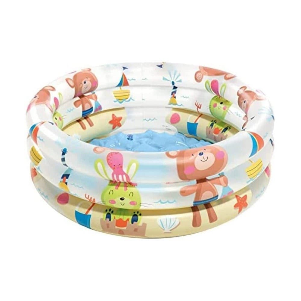 Piscina Gonfiabile Baby Pool 3 Anelli 61x22 Cm Per Bambini Estate Giardino 57106 Giochi e giocattoli/Sport e giochi all'aperto/Giochi aquatici e piscine per bambini/Piscinette per bambini Trade Shop italia - Napoli, Commerciovirtuoso.it