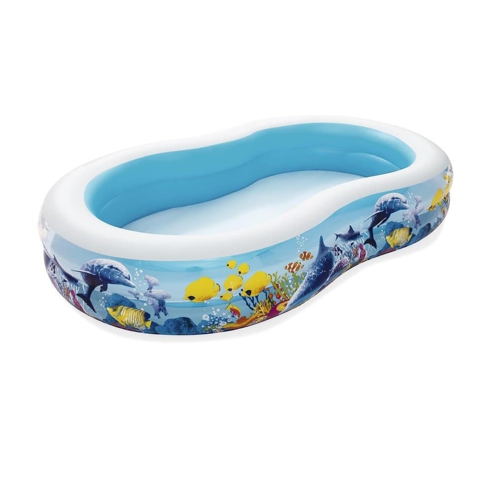 Piscina Gonfiabile Family A Otto 2 Anelli Barriera Corallina 262x157x46cm 54118 Giochi e giocattoli/Sport e giochi all'aperto/Giochi aquatici e piscine per bambini/Canotti e gonfiabili galleggianti Trade Shop italia - Napoli, Commerciovirtuoso.it