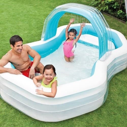 PISCINA GONFIABILE FAMILY CABANA 310 X 188 X 130 CM SPRUZZA ACQUA FUORI TERRA Giochi e giocattoli/Sport e giochi all'aperto/Giochi aquatici e piscine per bambini/Piscinette per bambini Trade Shop italia - Napoli, Commerciovirtuoso.it