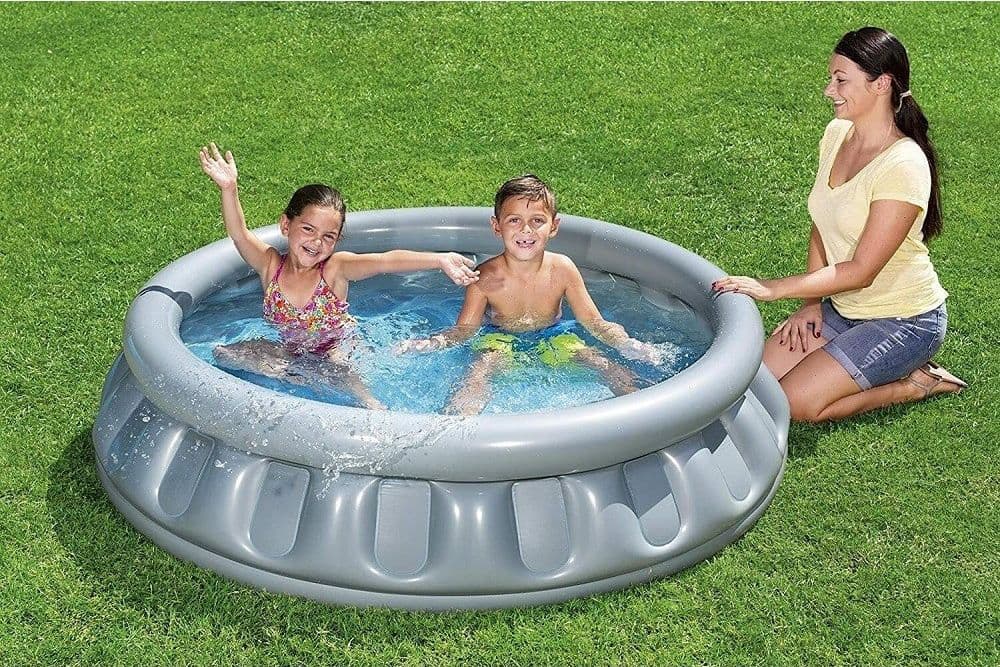Piscina Gonfiabile Per Bambini Spaceship Astronave Silver 152x43 Cm 512 Lt 51080 Giardino e giardinaggio/Piscine vasche idromassaggio e accessori/Piscine/Piscine gonfiabili Trade Shop italia - Napoli, Commerciovirtuoso.it