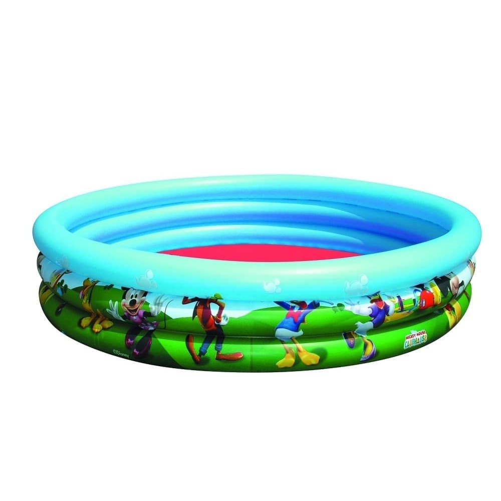 PISCINA GONFIABILE TOPOLINO PER BAMBINI 3 ANELLI 122 X 25 CM DISNEY MICKEY MOUSE Giochi e giocattoli/Sport e giochi all'aperto/Giochi aquatici e piscine per bambini/Piscinette per bambini Trade Shop italia - Napoli, Commerciovirtuoso.it