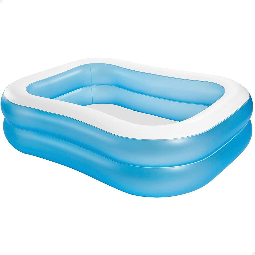 Piscina Rettangolare Gonfiabile Family 2 Anelli 203x152x48 Cm 540lt Estate 57180 Giochi e giocattoli/Sport e giochi all'aperto/Giochi aquatici e piscine per bambini/Canotti e gonfiabili galleggianti Trade Shop italia - Napoli, Commerciovirtuoso.it