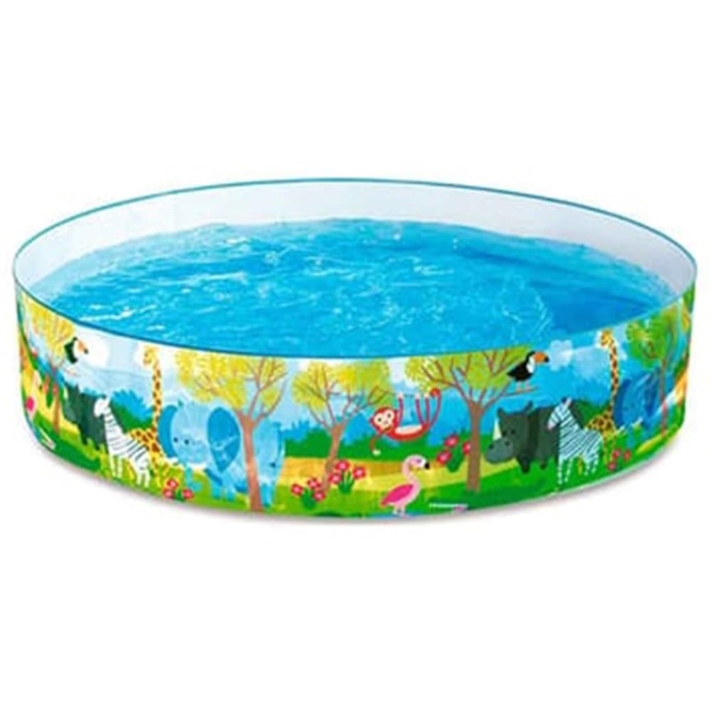 Piscina Rotonda Gonfiabile 183x38 Cm Decorazione Safari Bambini Giardino Estate Giocattoli e infanzia > Piscine > Piscine Gonfiabili Trade Shop italia - Napoli, Commerciovirtuoso.it