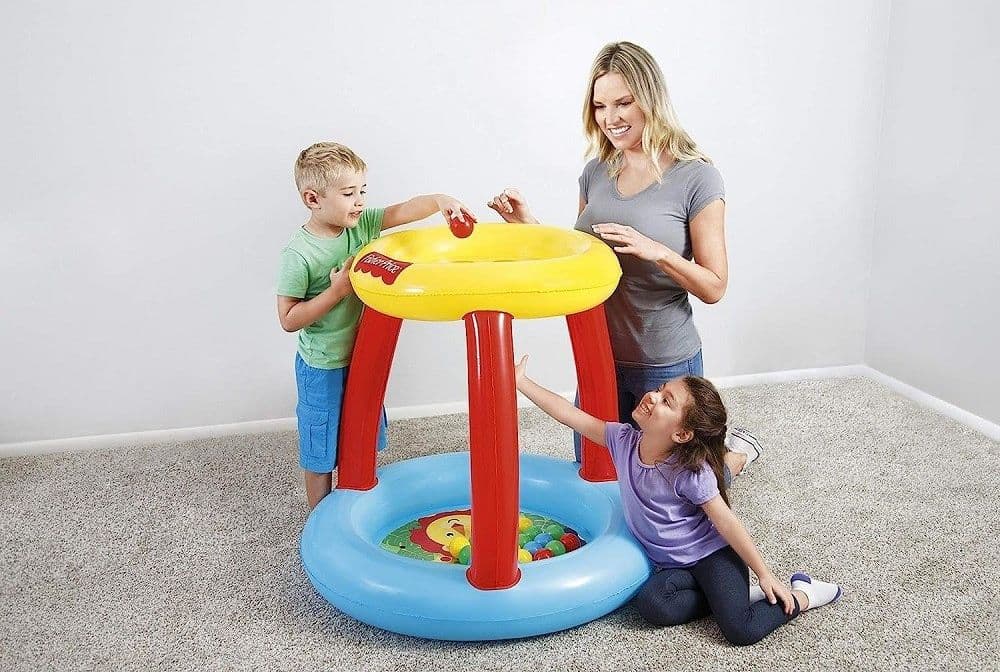 Piscinetta Gonfiabile Con Palline Amici Animali Per Bambini 2 Anni+ 89x84cm 93541 Giochi e giocattoli/Sport e giochi all'aperto/Giochi aquatici e piscine per bambini/Canotti e gonfiabili galleggianti Trade Shop italia - Napoli, Commerciovirtuoso.it