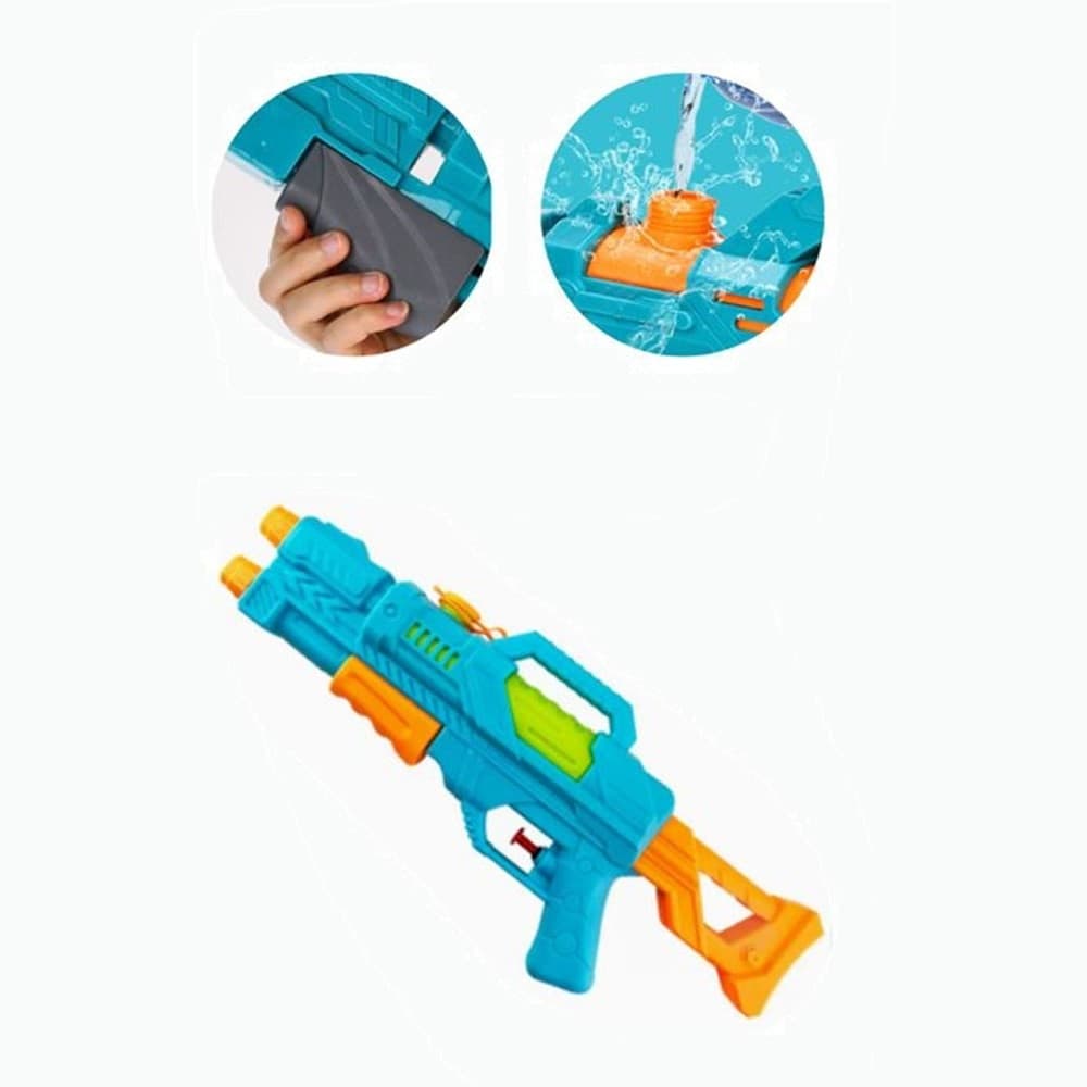 Pistola Ad Acqua Con Serbatoio 37x4.5x15cm Gioco Bambini Estate Assortiti 605451 Giochi e giocattoli/Sport e giochi all'aperto/Giochi aquatici e piscine per bambini/Pistole d'acqua Trade Shop italia - Napoli, Commerciovirtuoso.it