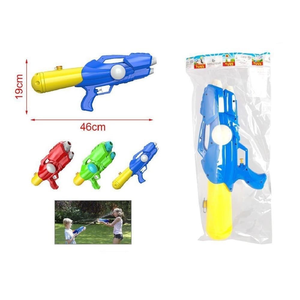 Pistola Ad Acqua Con Serbatoio 46x19cm Bambini Estate Colori Assortiti 2904371 Giochi e giocattoli/Sport e giochi all'aperto/Giochi aquatici e piscine per bambini/Pistole d'acqua Trade Shop italia - Napoli, Commerciovirtuoso.it