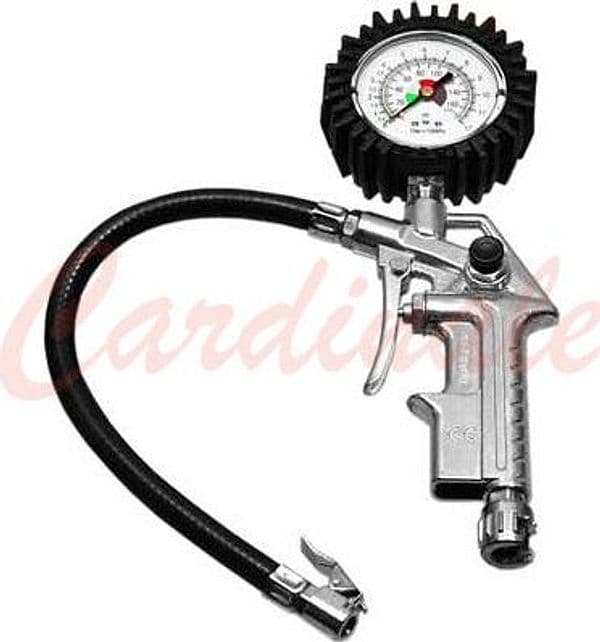 PISTOLA DI GONFIAGGIO CON ATTACCO A BAIONETTA E MANOMETRO SPIRALFLEX in Pistole di soffiaggio Eternal Brico - Ariano Irpino, commercioVirtuoso.it