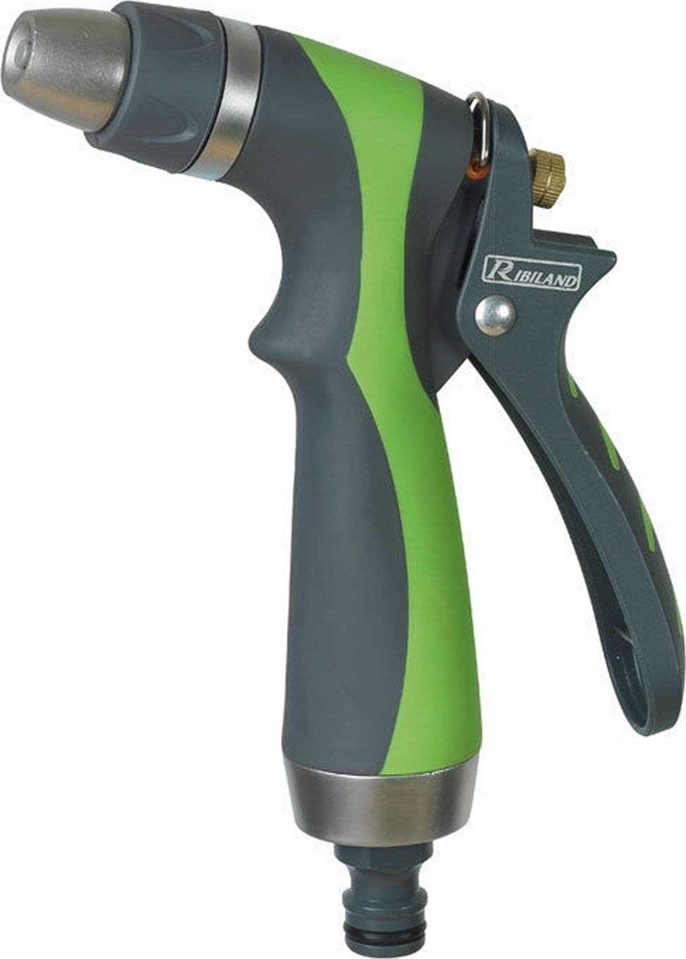 PISTOLA IN TRI-MATERIALE A GETTO REGOLABILE RIBILAND PRA/TB.1307 SOFT-TOUCH Giardino e giardinaggio/Attrezzi da giardino e attrezzature per l'irrigazione/Attrezzature per l'irrigazione/Pistole Trade Shop italia - Napoli, Commerciovirtuoso.it