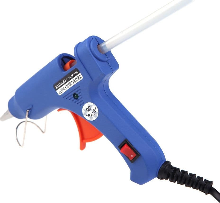 PISTOLA PER COLLA A CALDO 100 W INCOLLATRICE TERMOINCOLLANTE TASTO ACCENSIONE Trade Shop italia - Napoli, Commerciovirtuoso.it