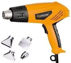 Pistola termica sverniciatore 1600W, 350/550°C, più 4 puntali alta resistenza Hoteche in Pistole ad aria calda Eternal Brico - Ariano Irpino, commercioVirtuoso.it