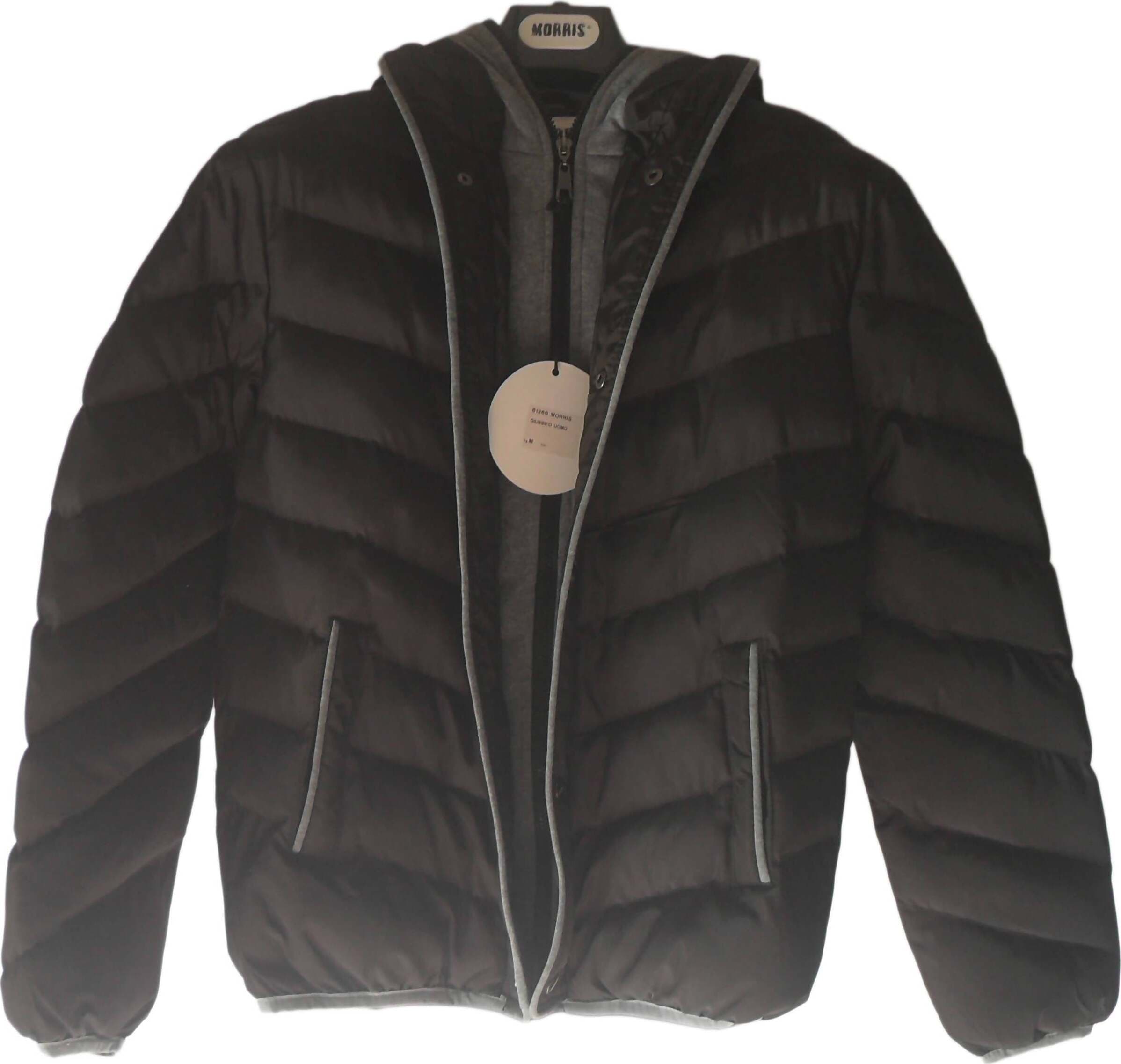 Piumino da uomo Giubotto da uomo con piume impermeabile MORRIS art. 61266 giubbino uomo piumino imbottito Nero Giubotto uomo L'Orchidea - Siderno, Commerciovirtuoso.it