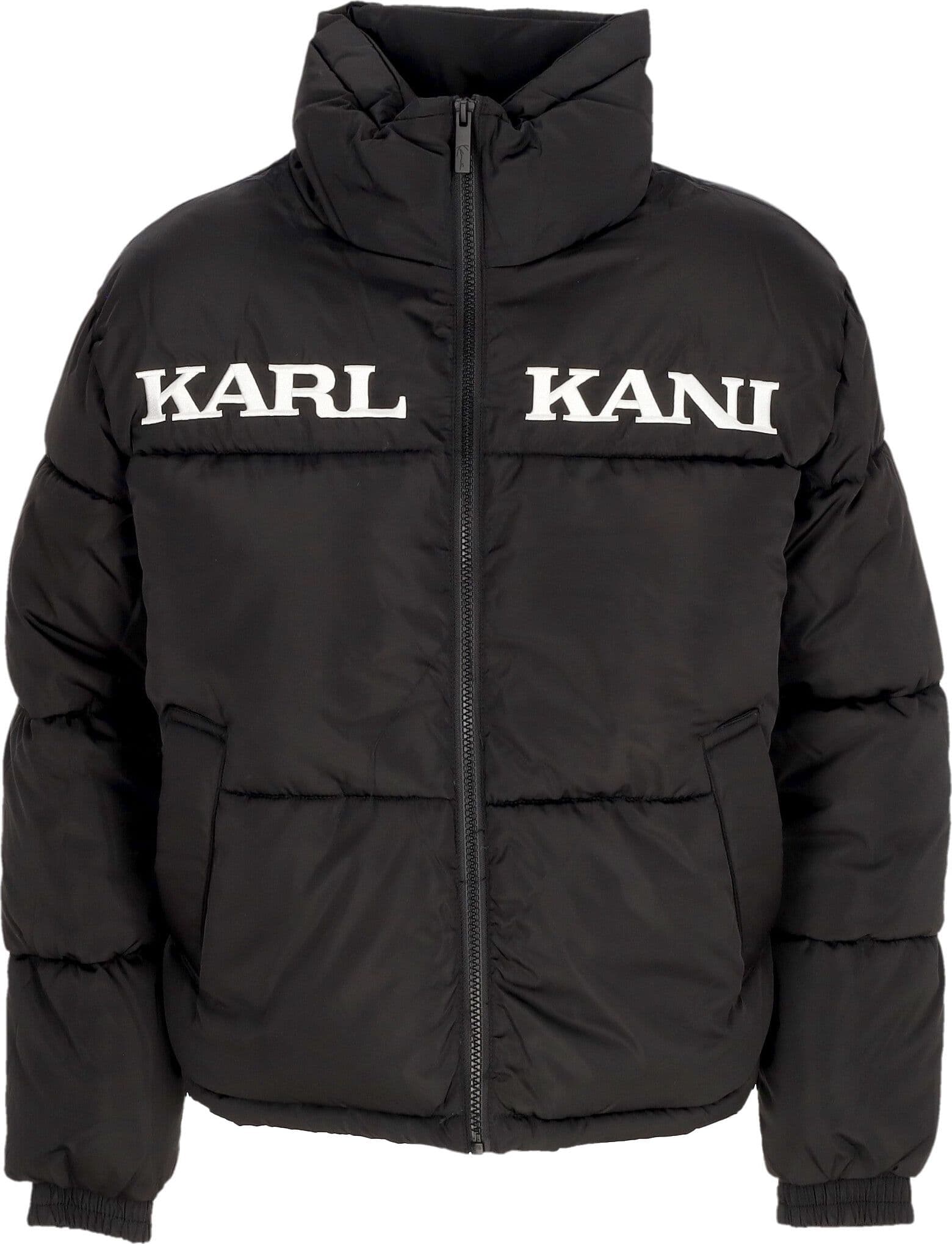 KARL KANI Piumino Donna W Retro Essential Puffer Jacket Black da donna in Giacche Drestige - Casamassima, commercioVirtuoso.it