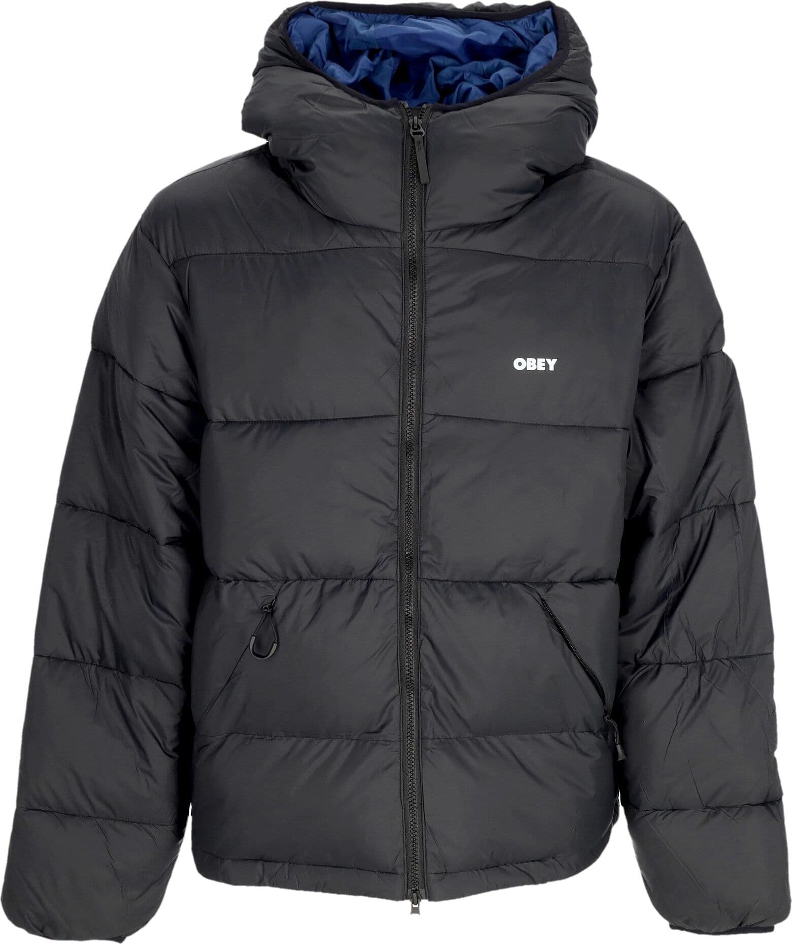 OBEY Piumino Uomo Stratus Puffer Black da uomo in Giacche Drestige - Casamassima, commercioVirtuoso.it