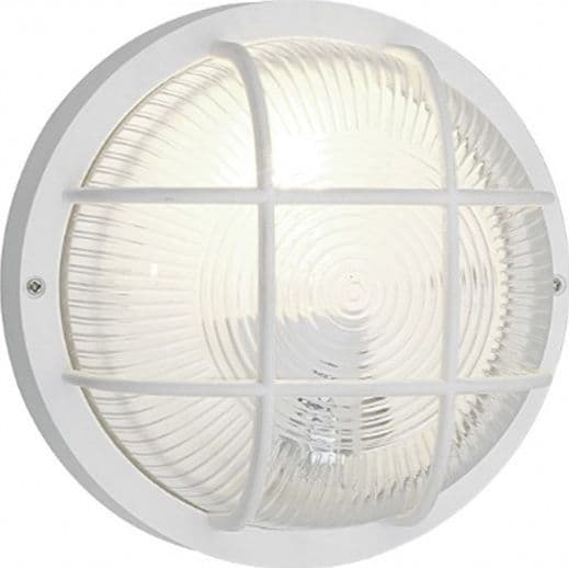 PLAFONIERA APPLIQUE TONDA GRIGLIA TARTARUGA BIANCA CAMPANA IN VETRO ATTACCO E27 Trade Shop italia - Napoli, Commerciovirtuoso.it