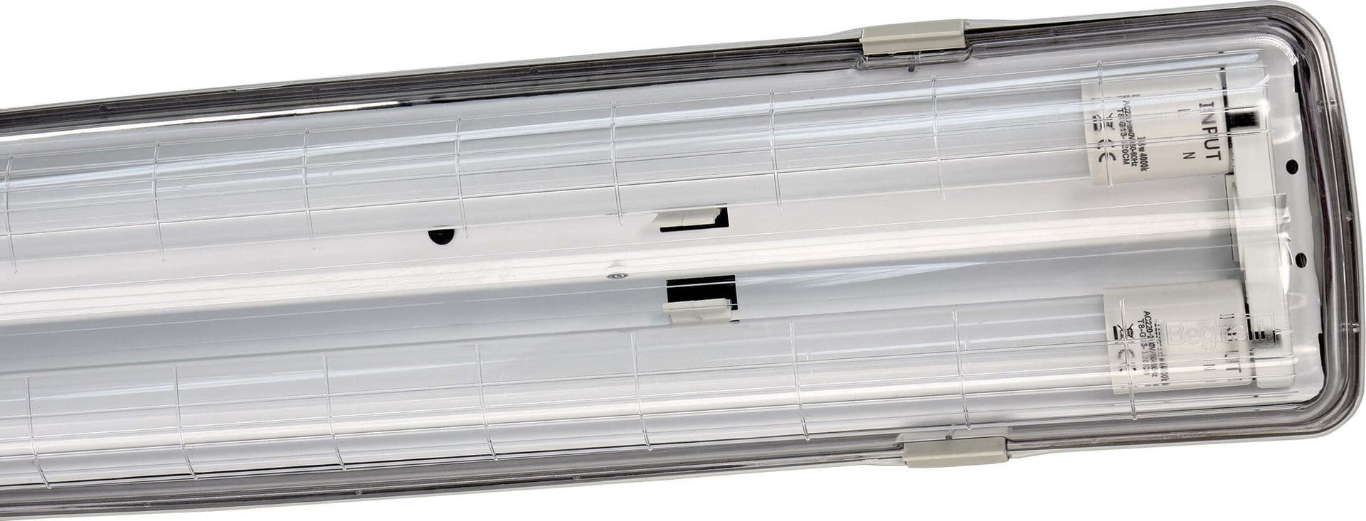 Plafoniera Beghelli Led 2x18w 1600 Lumen in Policarbonato Tenuta Stagna Illuminazione/Illuminazione per interni/Lampadari lampade a sospensione e plafoniere/Plafoniere Ferus - Montoro, Commerciovirtuoso.it
