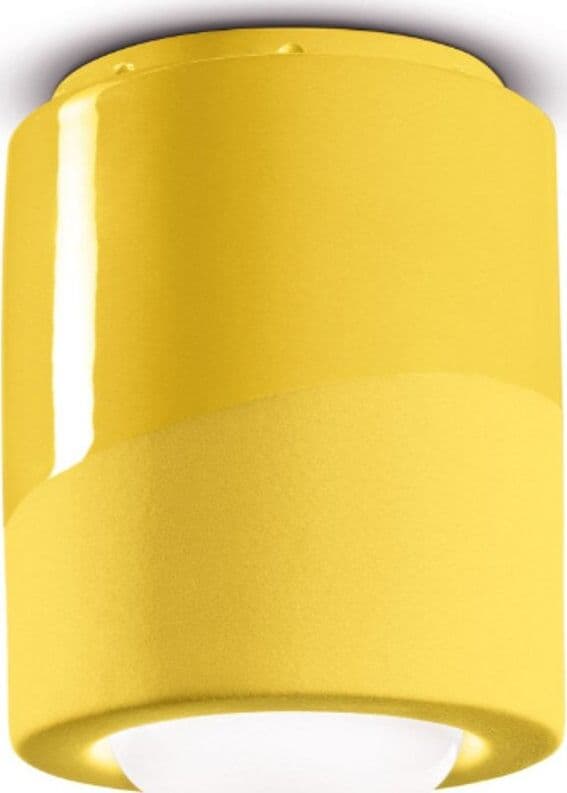 Plafoniera-ceramica-Ferroluce-Decò-PI-C986-E27-LED-lampada-soffitto-classica-moderna