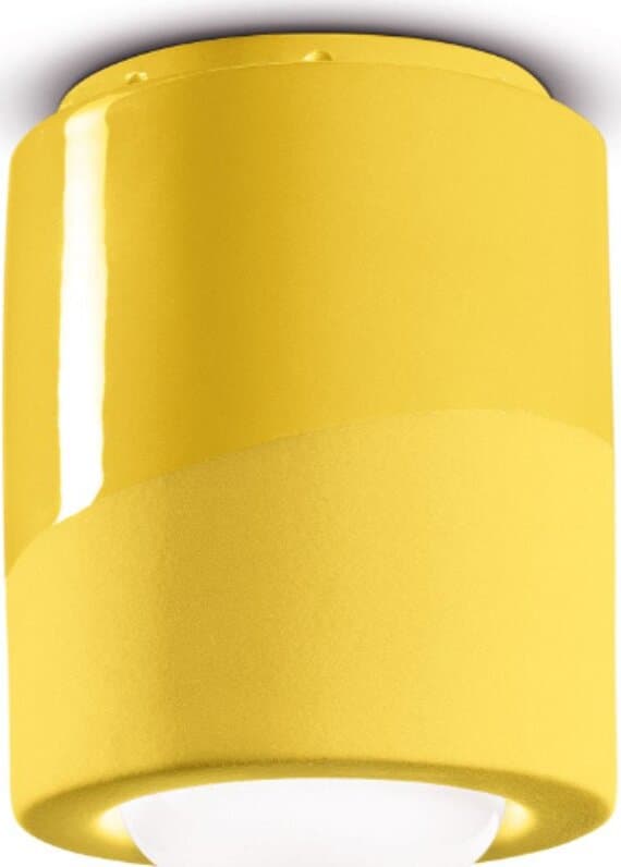 Plafoniera-ceramica-Ferroluce-Decò-PI-C986-E27-LED-lampada-soffitto-classica-moderna