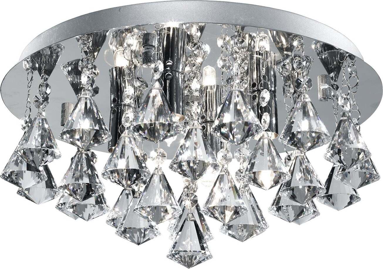 Plafoniera-Classica-Hanna-Acciaio-Cromo-Alluminio-4-Luci-G9