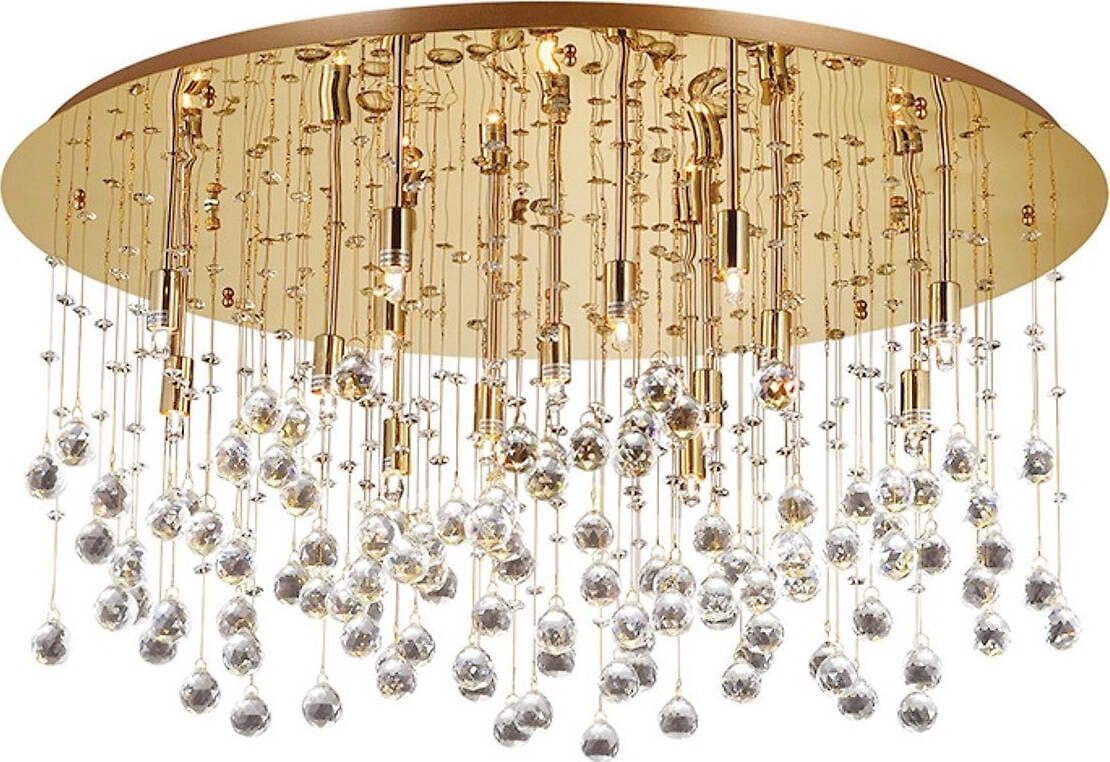 Plafoniera-classica-Ideal-Lux-MOONLIGHT-PL15-082790-G9-LED-metallo-cristallo-lampada-soffitto
