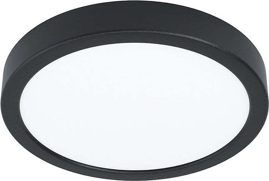 Plafoniera-Contemporanea-Da-Esterno-Argolis-2-Led-Acciaio-Nero