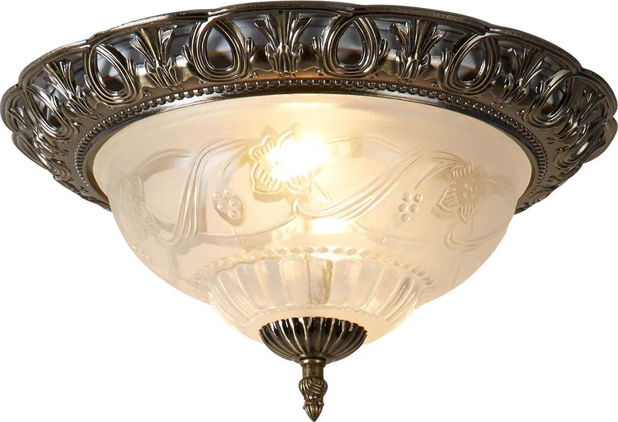 Plafoniera-Contemporanea-Derby-Alluminio-Ottone-Vetro-1-Luce-E14