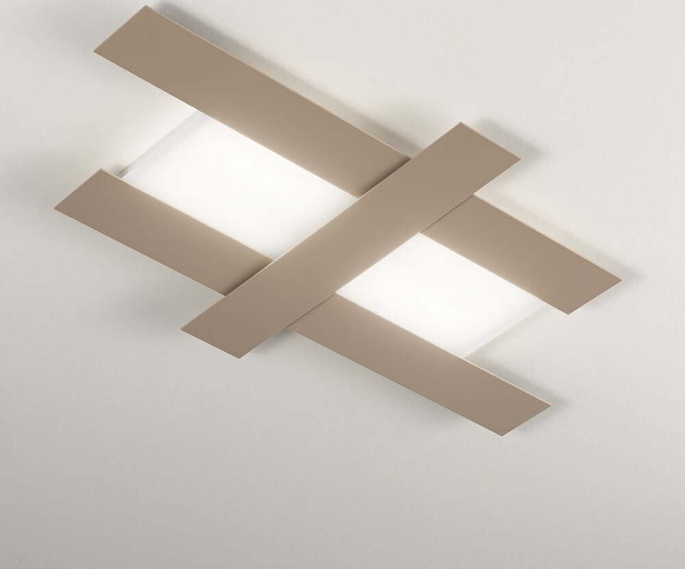 Plafoniera-Contemporanea-Doha-Alluminio-Tortora-1-Luce-Led-50W