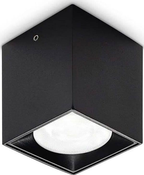 Plafoniera-Contemporanea-Dot-Alluminio-Nero-Led-Integrato-4W-3000K-Ip20