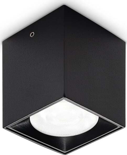 Plafoniera-Contemporanea-Dot-Alluminio-Nero-Led-Integrato-4W-3000K-Ip20