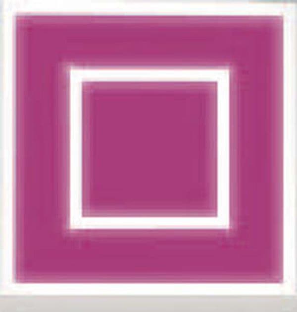Plafoniera-Contemporanea-Frameplus-Metallo-Magenta-Led-36W