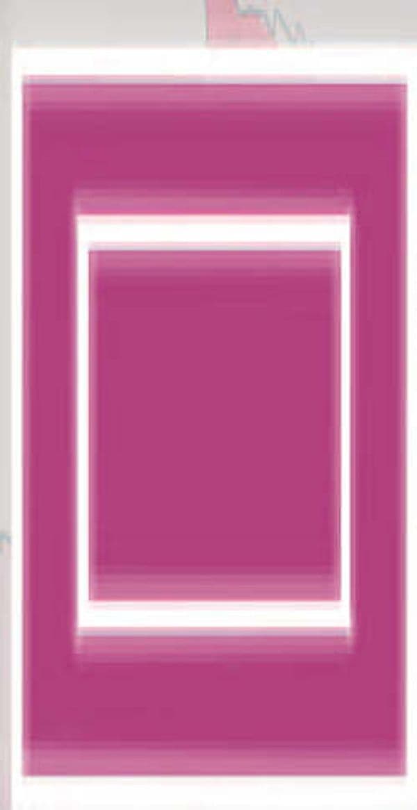 Plafoniera-Contemporanea-Frameplus-Metallo-Magenta-Led-42W