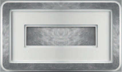 Plafoniera-Contemporanea-Halò-Metallo-Foglia-Argento-Led-45W