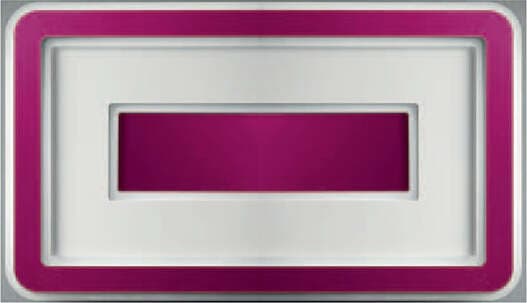Plafoniera-Contemporanea-Halò-Metallo-Magenta-Led-36W
